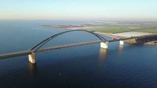 Fehmarn Haafen Burkstaaken + Fehmarnsund Brücke 4K Mavic Pro