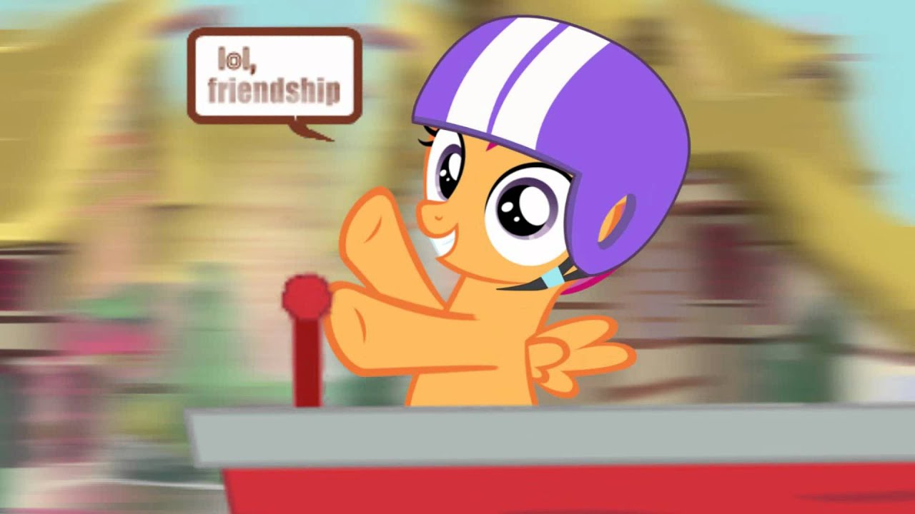 Chickens running in the 90s! - Have a scootaloo running in the 90s..  This took a bit longer to make then it should have.