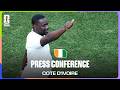 Post-Match Press Conference: Cote d'Ivoire's Emerse Faé On The 2-0 Win Over Curacao