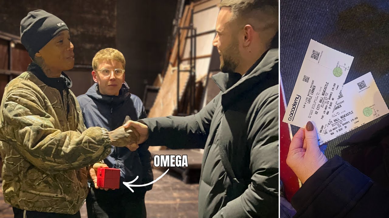 I Gave A Vintage Omega To My Favourite Rapper (Rejjie Snow) - YouTube