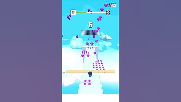 Roof Rails Gameplay (level 10) #shorts