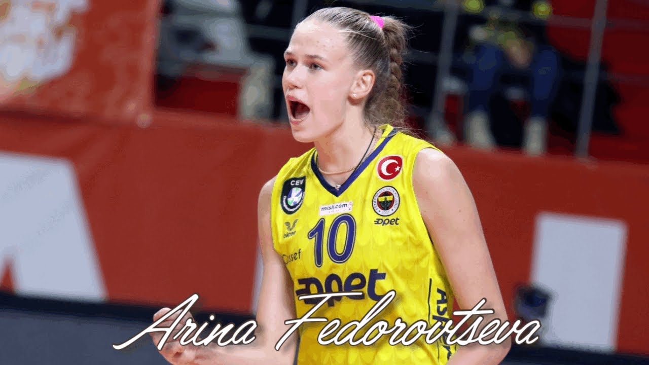 Arina Fedorovtseva │ Player of the Match │ Fenerbahçe vs Dinamo-Ak Bars ...