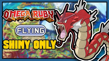 POKEMON OMEGA RUBY HARDCORE NUZLOCKE - SHINY FLYING TYPE ONLY! (NO OVERLEVELING, NO ITEMS)