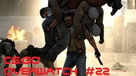 CS:GO - Overwatch #22 - Worst Wallhacker Ever