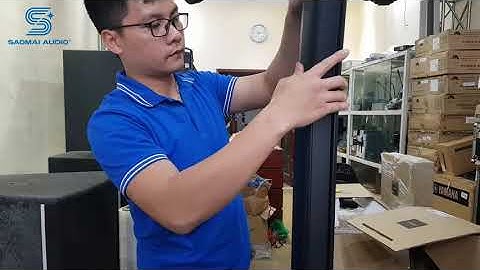 Mở hộp Loa Bose L1 Pro8 chính hãng tại Saomai Audio