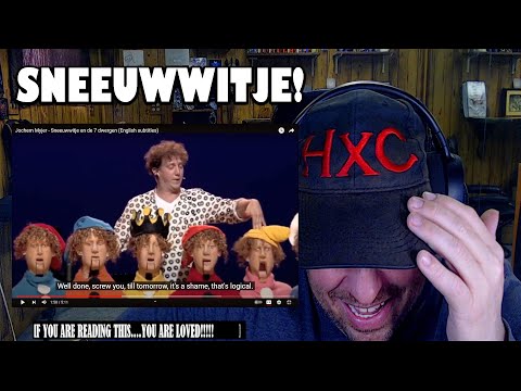Jochem Myjer - Sneeuwwitje en de 7 dwergen (English subtitles) REACTION!