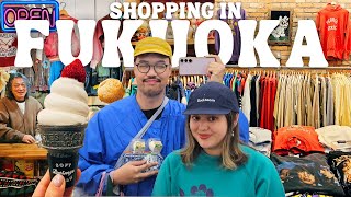 Thrifting in Japan 🇯🇵 Vintage Shopping in Fukuoka Vlog, Best Yatai Food Stalls, Places to Eat 2024 screenshot 3