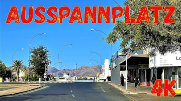 Ausspannplatz area in 4K video - Windhoek, Namibia, southern Africa