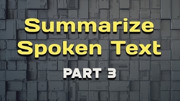 PTE Listening : Summarize Spoken Text (Part 3)