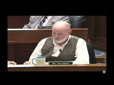 Rep. Derrick Van Orden Delivers Opening Statement on House Ag Committee 2024 Farm Bill Markup