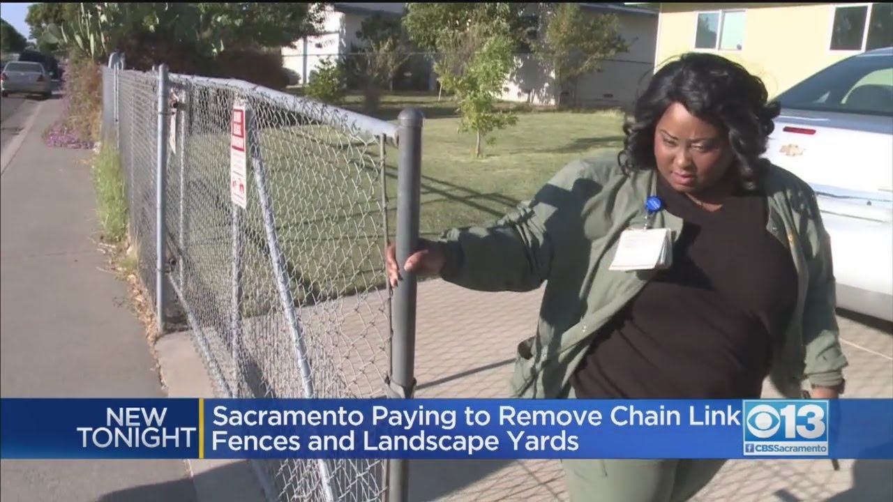 Sacramento Paying To Remove Chain Link Fences