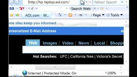 Computer & Internet Tips : Clearing the Browser Address Bar