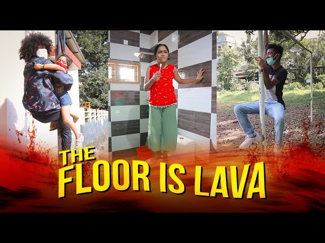 Rishi | Shivani | Parrukutty | THE FLOOR IS LAVA class=