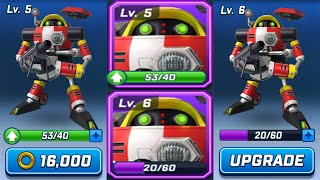 Sonic Forces - Gamma New Runner Level 6 Upgraded - All 64 Characters Unlocked - Android Gameplay