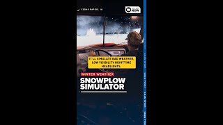 Iowa snowplow drivers prepare for winter with high-tech simulator training
