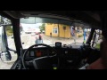 Driving Truck (POV) - Nynäshamn in summer, July 2015