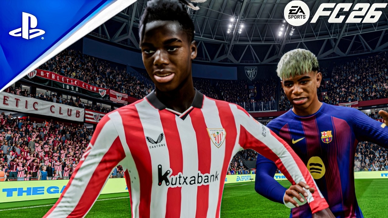 FC 26 - Atletic Club Vs. Barcelona - La Liga 25/26 Full Match | PS5 Pro [4K-60]