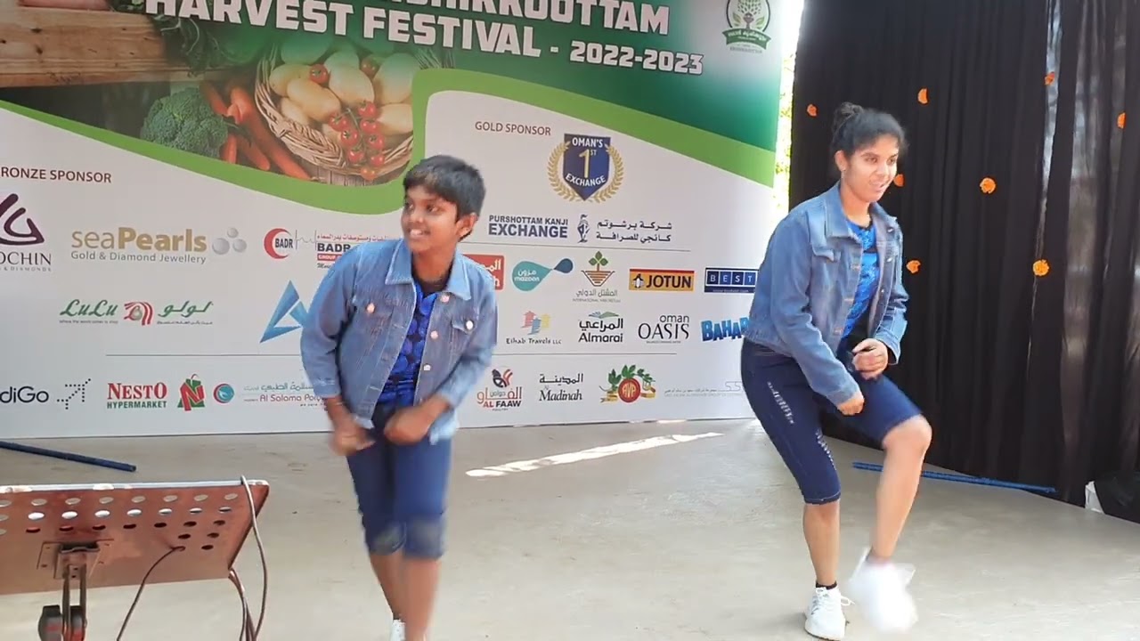 Deion and Jennifer at Oman Krishikoottam