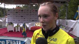 Svensk mästare damer medeldistans 2013: Tove Alexandersson
