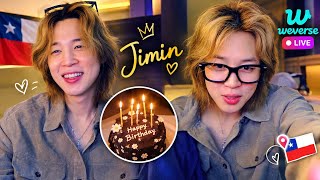 🔴 [SUB INDO] BTS Jimin Birthday Weverse LIVE di Chile 🇨🇱 | Full Live (13 Oktober 2026)