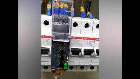 Phase Failure Relay RM22TR33| Over/Under Volt | Phase sequence Relay | RM22TR33 Connection/wiring