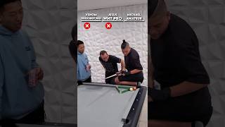 Pool PRO VS Trick Shot PRO VS Amateur SKILL BATTLE!! 🇻🇪🇺🇸🎱❌✅