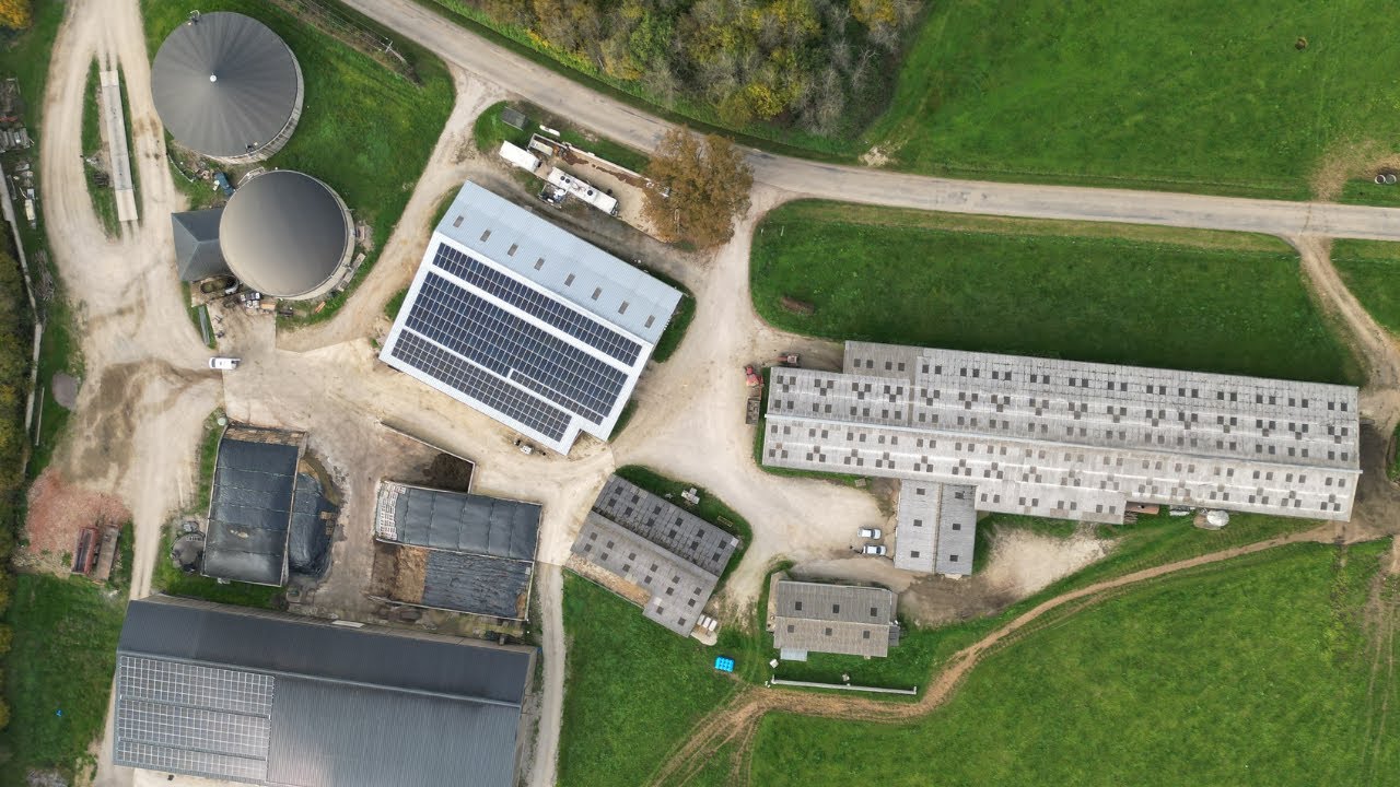 VISITE DE FERME - SECHOIR A FOIN 700 TONNES 🤩