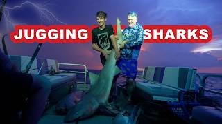 Jugging for Sharks in a Storm