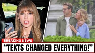 Blake Lively PANICS After Taylor Swift Texts LEAK Ryan Reynolds Under Fire