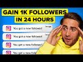 How To Get 1000 REAL Followers on Instagram in 24 hours FOR FREE (new algorithm)