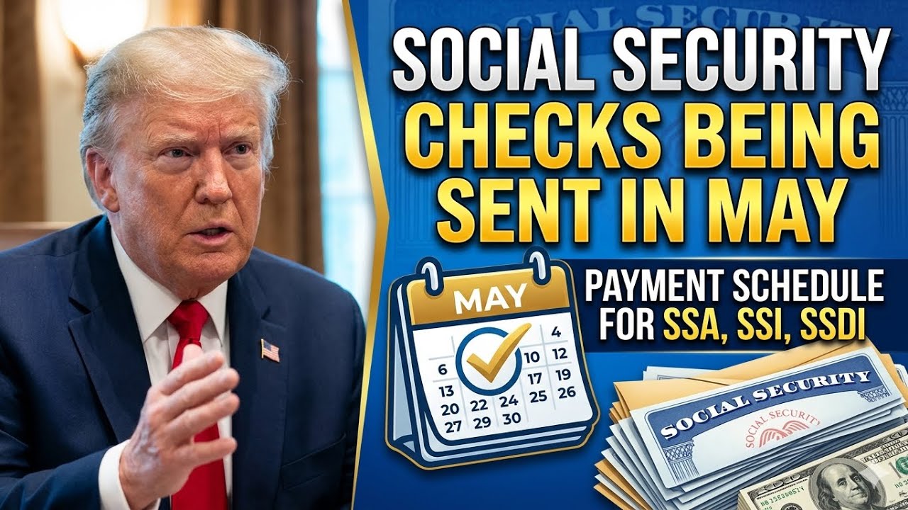 Social Security Checks ARRIVING in May | Payment Schedule For SSA, SSI ...