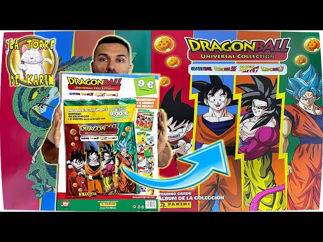 MEGA UNBOXING DRAGON BALL UNIVERSAL COLLECTION : CLASSEUR, +360 CARTES,  PANINIMANIA,  