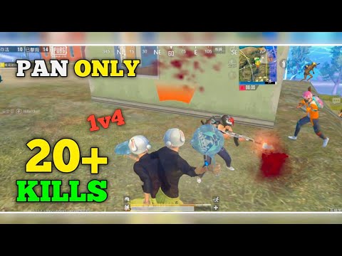 PAN ONLY ? Full Rush Gameplay | 20 KILLS? | PUBG MOBILE LITE