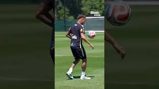 Neymar trains in the USA for the first time 🇧🇷🕺 #WorldCup #Neymar #Brazil