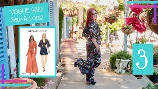 Celebrity How To :: Vogue 9319 Sew-Along :: Part Three : Starting The Trousers & French Seaming Pockets Profile