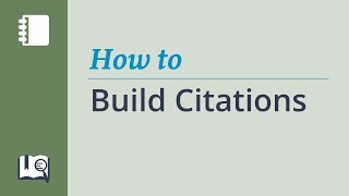 How to Build Citations