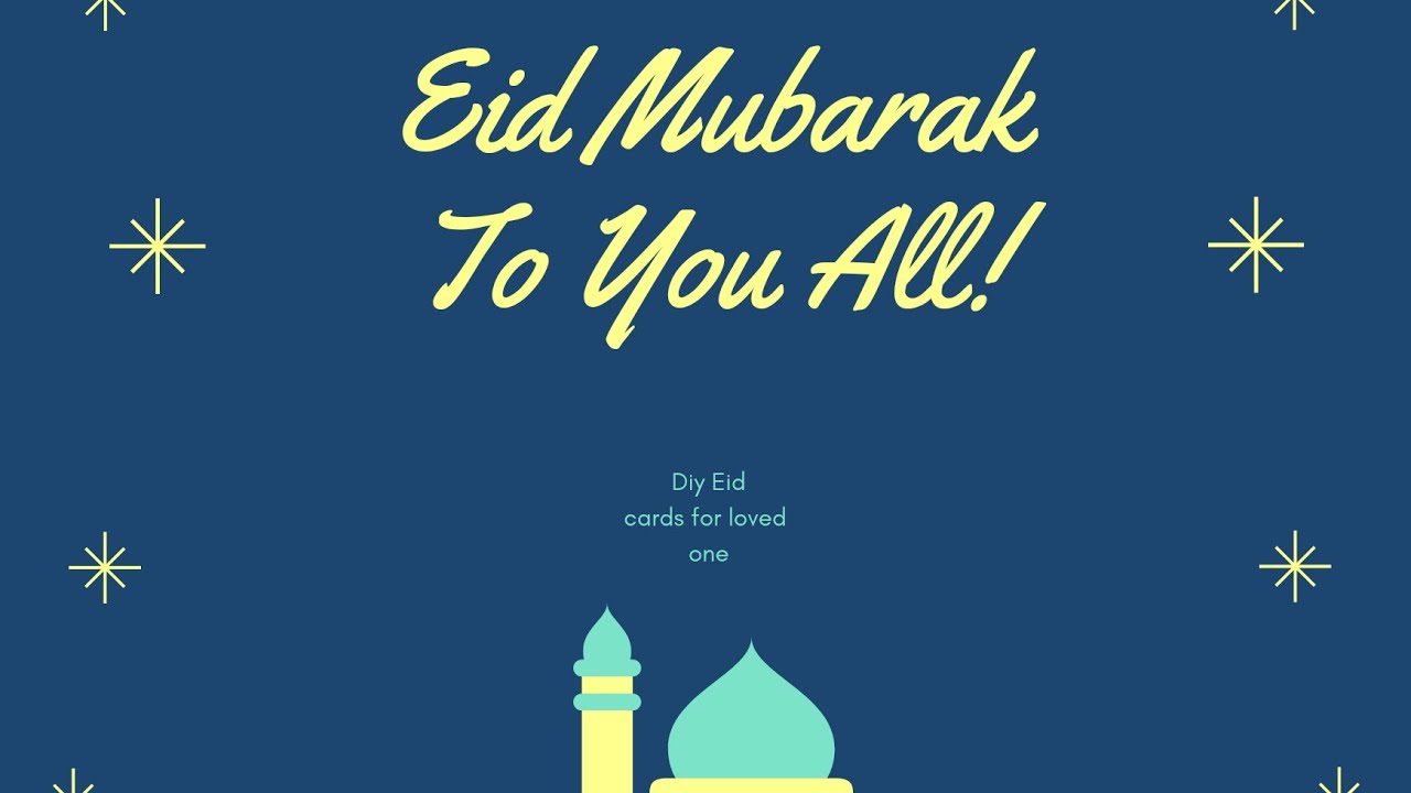 5 Amazing DIY EID CARDS IDEAS