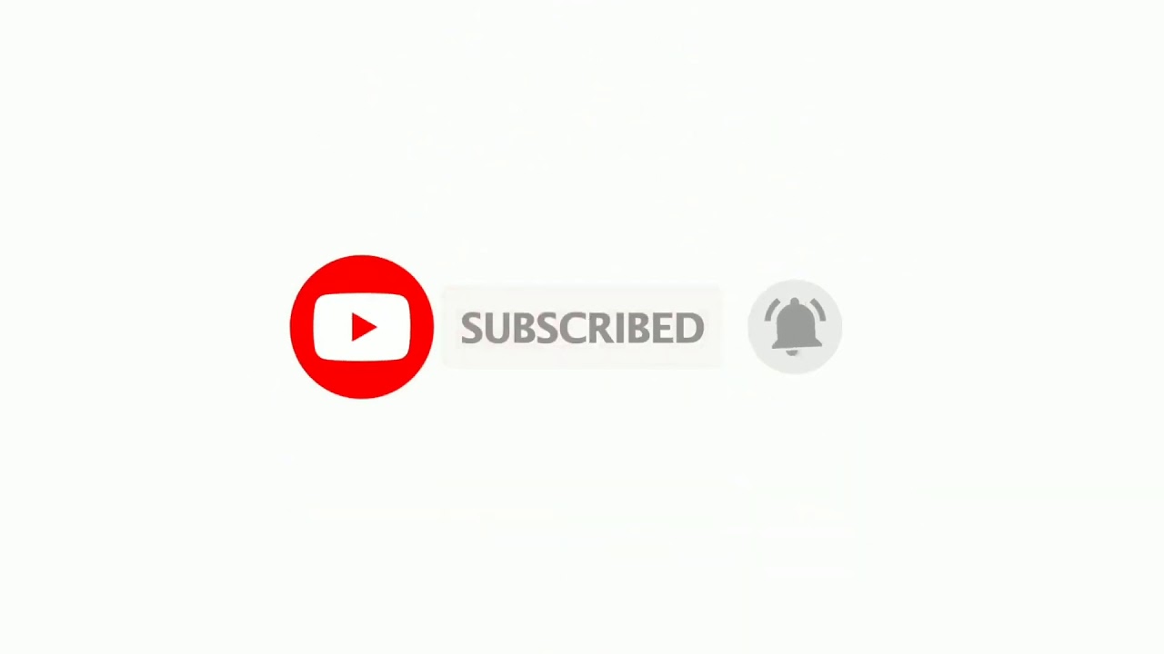 Subscribe and bell icon intro and sound without copyright animation