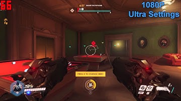 Overwatch Open Beta R9 280x Benchmark Gameplay FPS Test With Ultra Settings 1080P