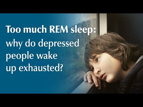 Too much REM sleep: why do depressed people wake up exhausted? | Human Givens