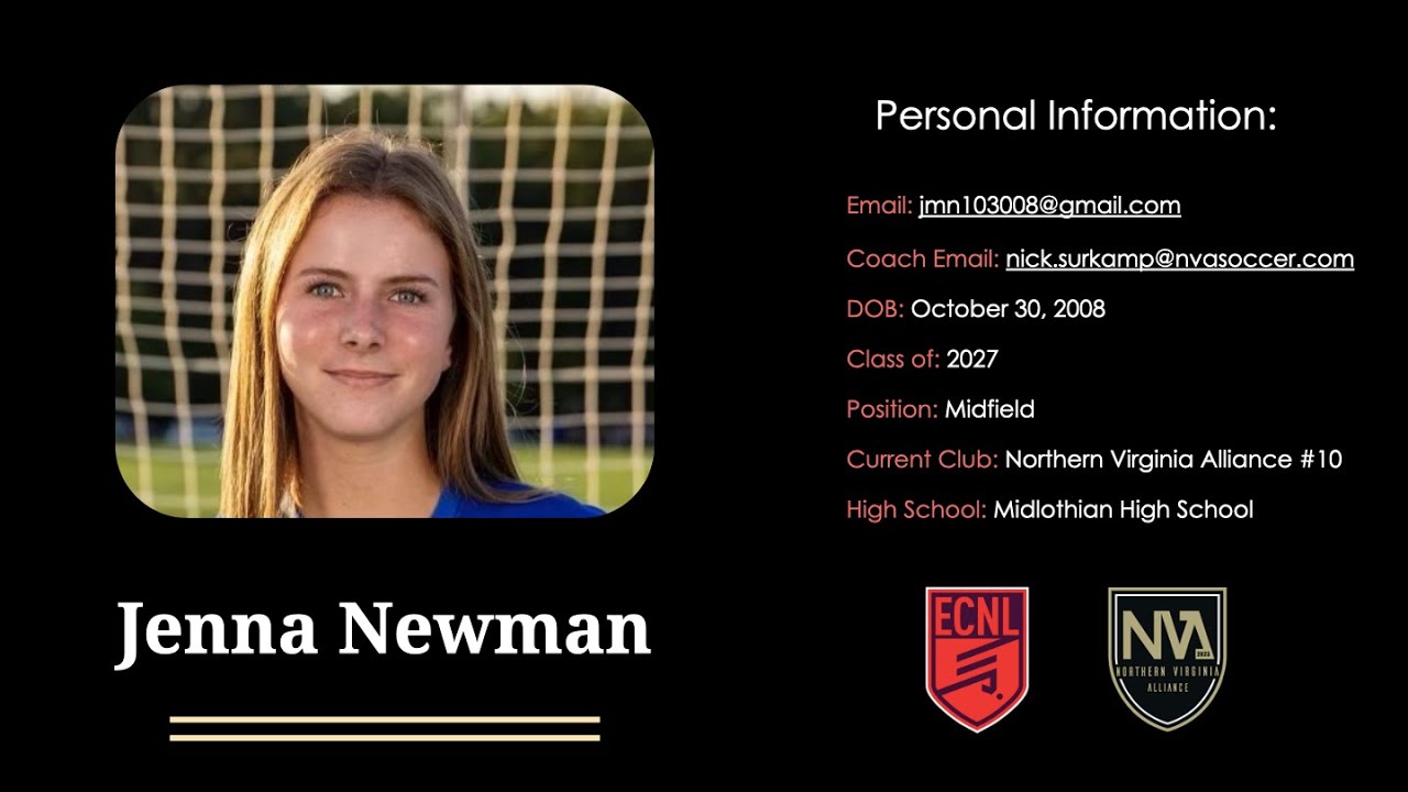 Jenna Newman ('27) ECNL | NVA #10
