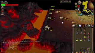 OSRS Inferno Zuk fight (no flicks)