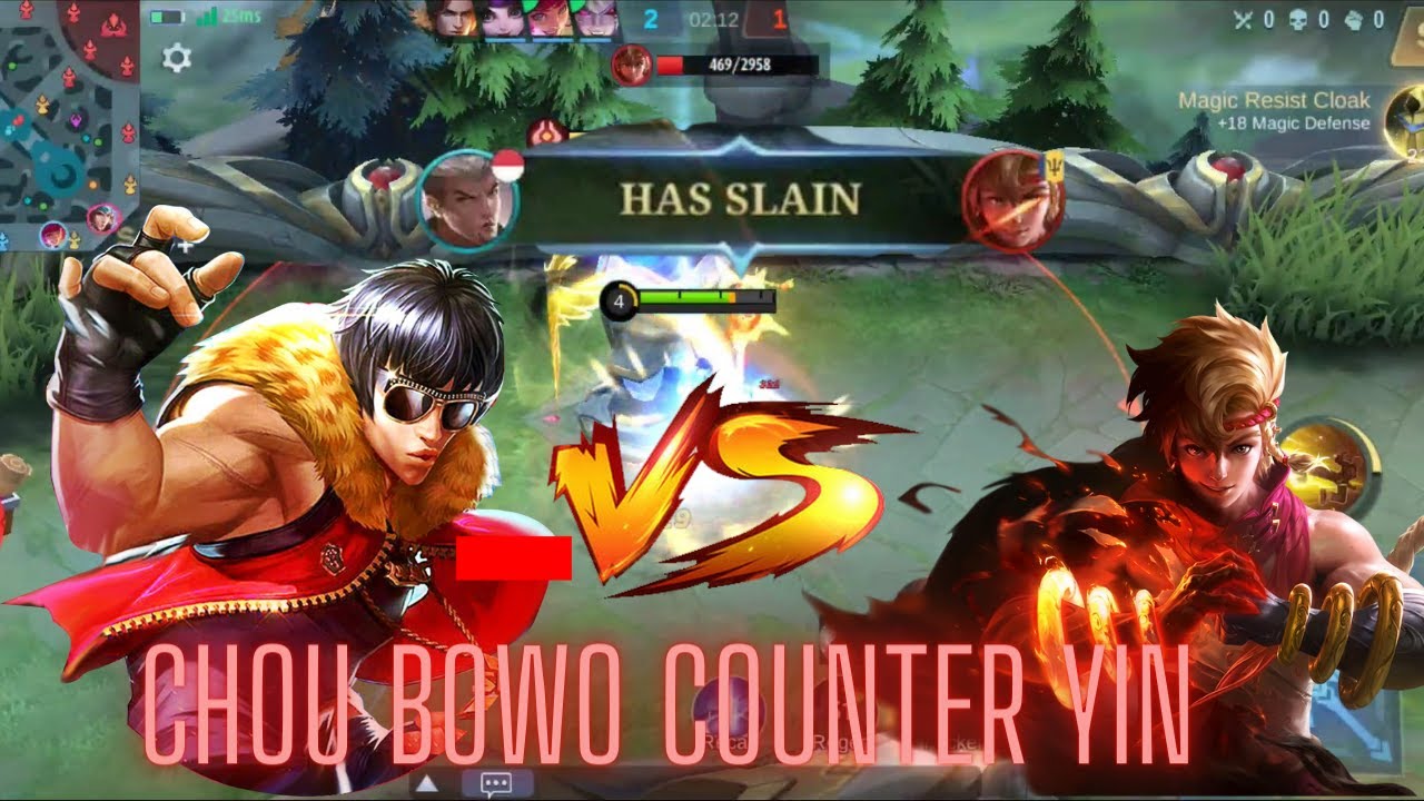 CHOU.EXE CHOU BOWO COUNTER YIN gameplay solorank 