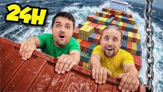 24H SUR UN BATEAU CARGO (en pleine mer)