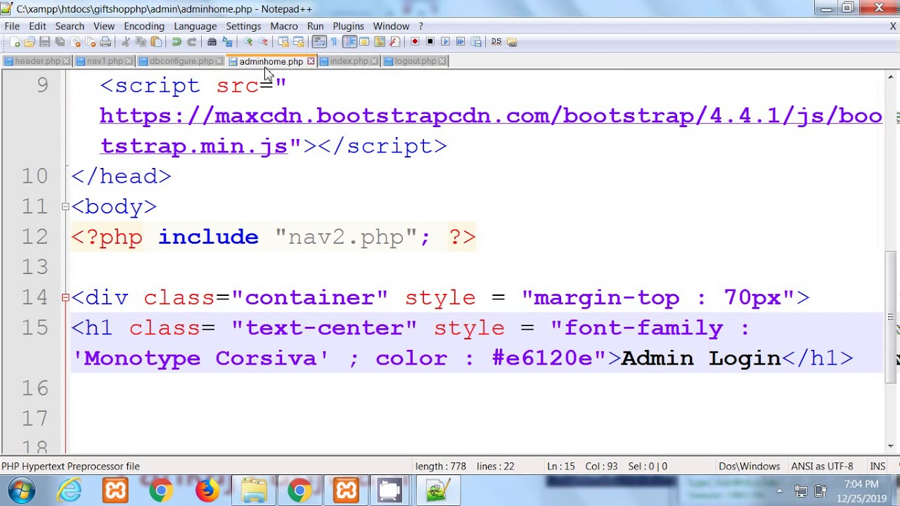 #10 Gift Shop - PHP Project Development | Hindi - YouTube