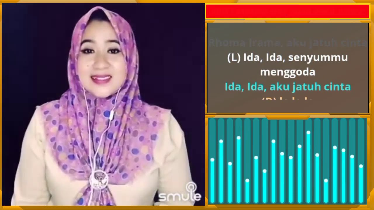 Rhoma ida karaoke duet tanpa vokal cowok