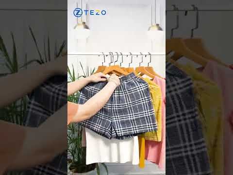 Video Áo bộ nữ sát nách kẻ Tezo - 2202AOBK02 - youtube