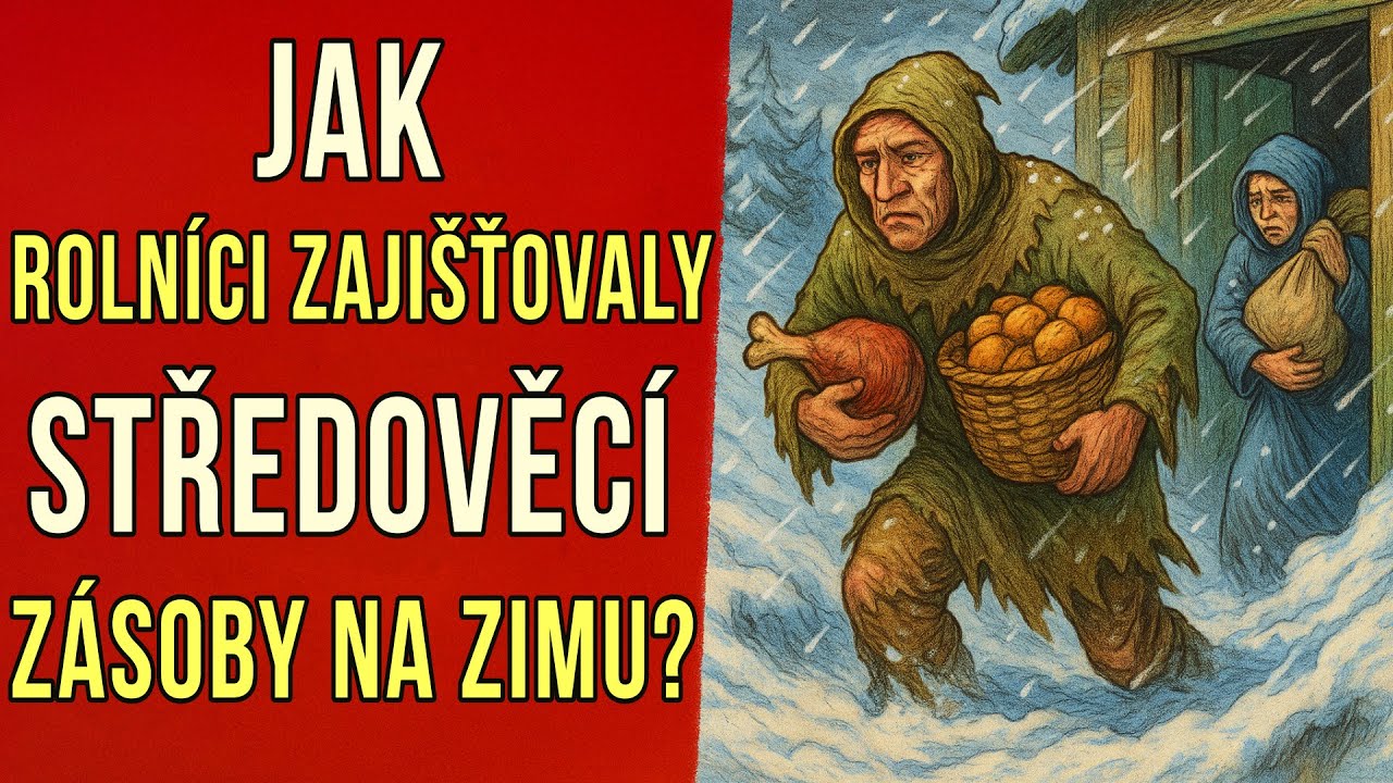Jak středověcí rolníci zajišťovali zásoby na zimu?