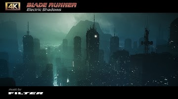 Blade Runner | ELECTRIC SHADOWS |  4K Visual & AMBIENT Sound Score provided by FILTER - 6 Hours