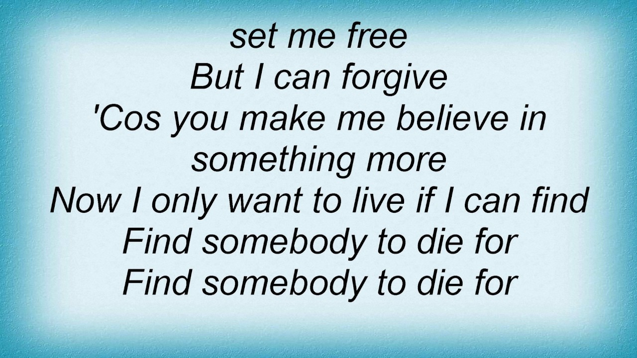 Rooster - To Die For Lyrics